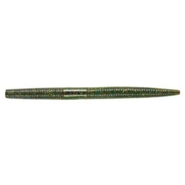 Yum 5 in. Dinger California Craw & Gold Flake Fishing Lure, 8PK YDG5189 - main